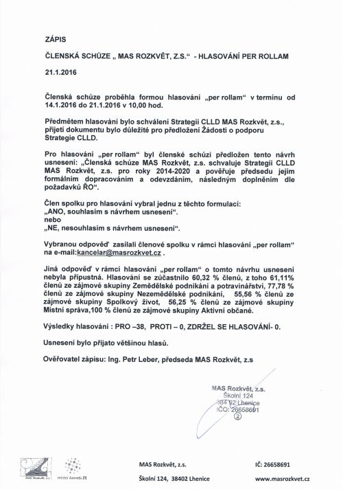 zápis